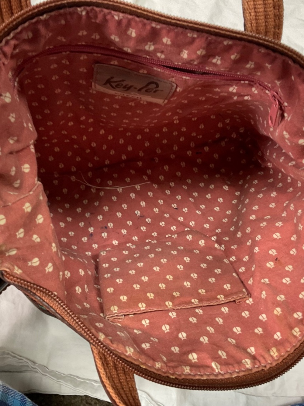 Fossil Key-Per Floral Coated Canvas Crossbodty - Picture 9 of 9
